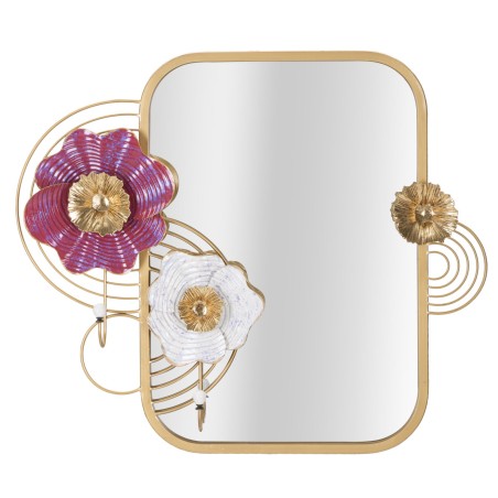 Espejo de pared Lovis 75x9,5x64,1 cm – Reflejos profundos y diseño audaz