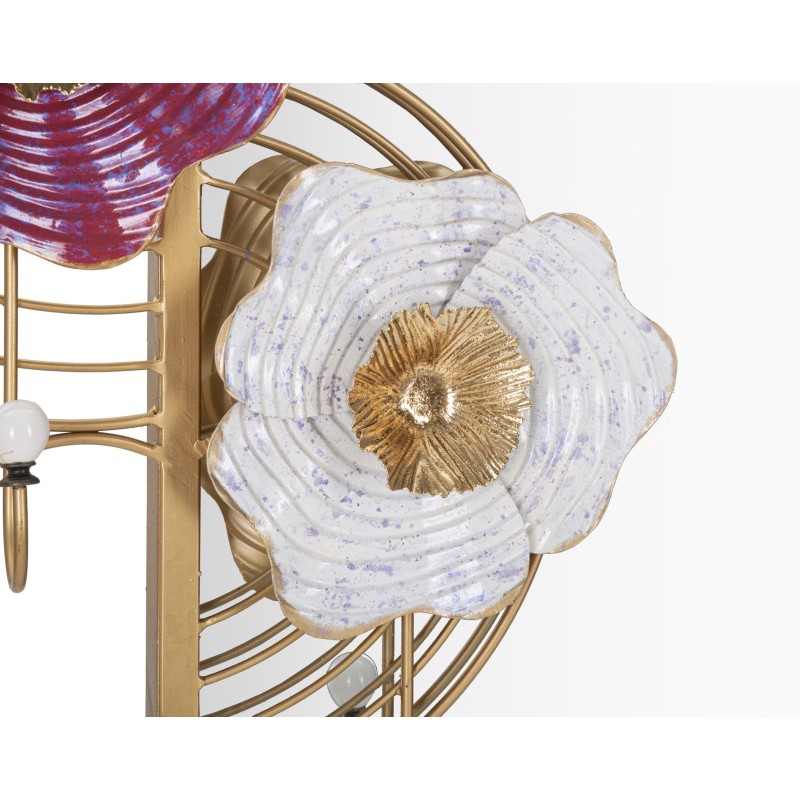 Espejo de pared Lovis 75x9,5x64,1 cm – Reflejos profundos y diseño audaz