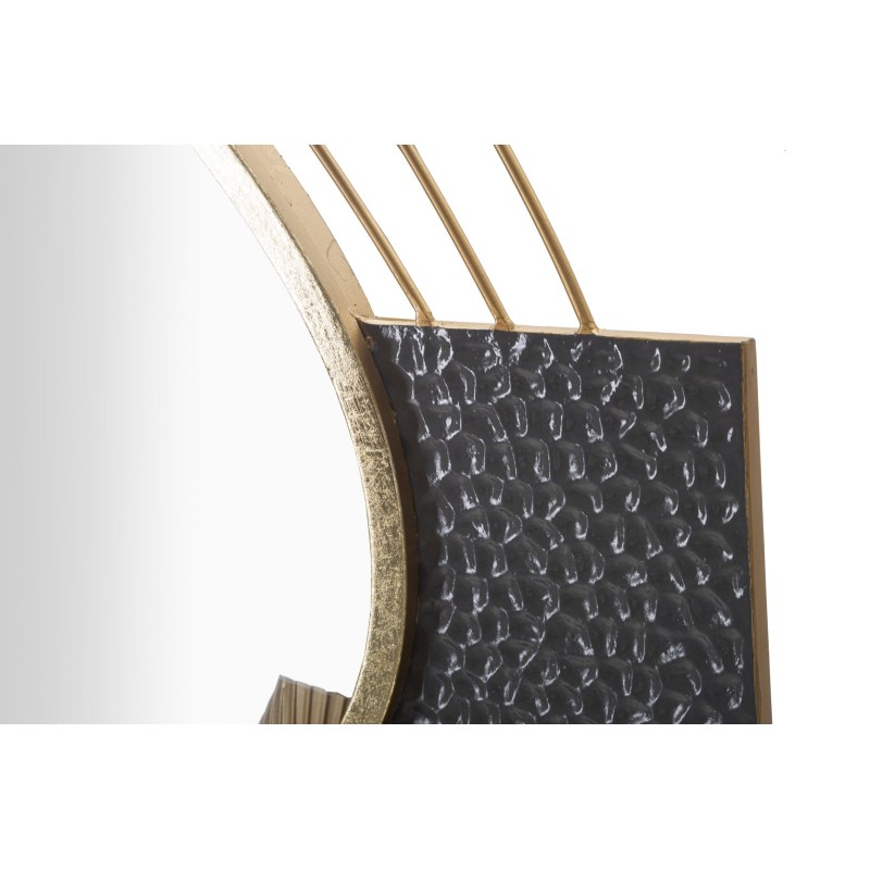 Espejo de pared artístico 80x7x72,4 cm – Creación artística y sofisticación para la pared