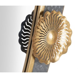 Espejo de pared artístico 55,9 x 5,7 x 90,8 cm – Inspiración contemporánea y líneas equilibradas