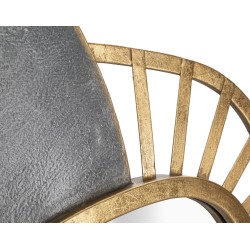 Espejo de pared artístico 55,9 x 5,7 x 90,8 cm – Inspiración contemporánea y líneas equilibradas