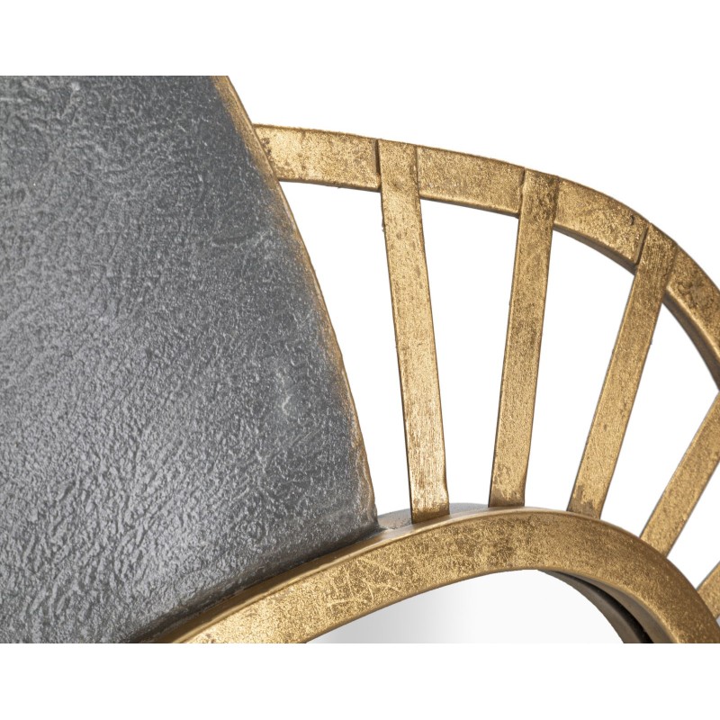 Espejo de pared artístico 55,9 x 5,7 x 90,8 cm – Inspiración contemporánea y líneas equilibradas