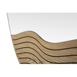Espejo de pared lineal de 50x1,5x80 cm – Diseño lineal y elegancia minimalista