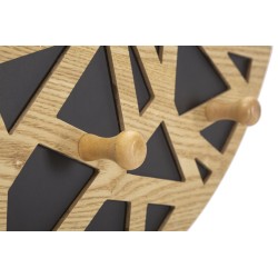 Espejo de pared C/App-Abiti Carv 60x5,3x90 cm – Un espejo práctico y refinado con encanto escultórico