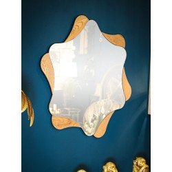 Espejo de pared estrella Ø80x1 cm – Brillo celestial y un toque de glamour
