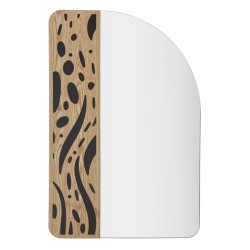 Espejo de pared Terry 60x1x90 cm – Sencillez moderna y reflejos refinados