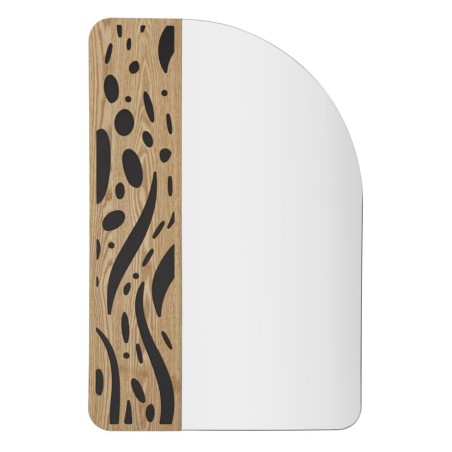 Espejo de pared Terry 60x1x90 cm – Sencillez moderna y reflejos refinados