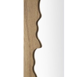 Espejo de pared, 60 x 1,5 x 90 cm – Líneas puras y diseño vanguardista