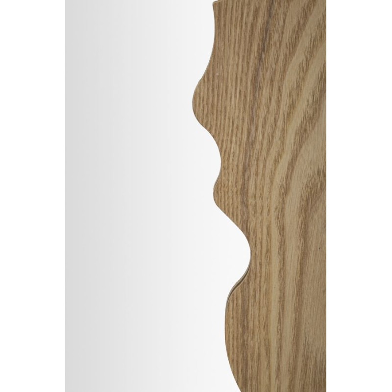 Espejo de pared, 60 x 1,5 x 90 cm – Líneas puras y diseño vanguardista