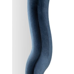 Espejo de pared Emily, terciopelo azul, 60x6x160 cm – Diseño sofisticado y tono relajante