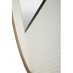 Espejo de pared Tolosa Ø80x4 cm – Forma redonda y encanto clásico reinventado