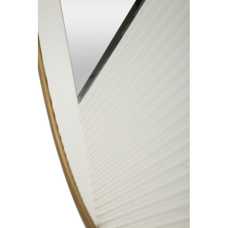 Espejo de pared Tolosa Ø80x4 cm – Forma redonda y encanto clásico reinventado