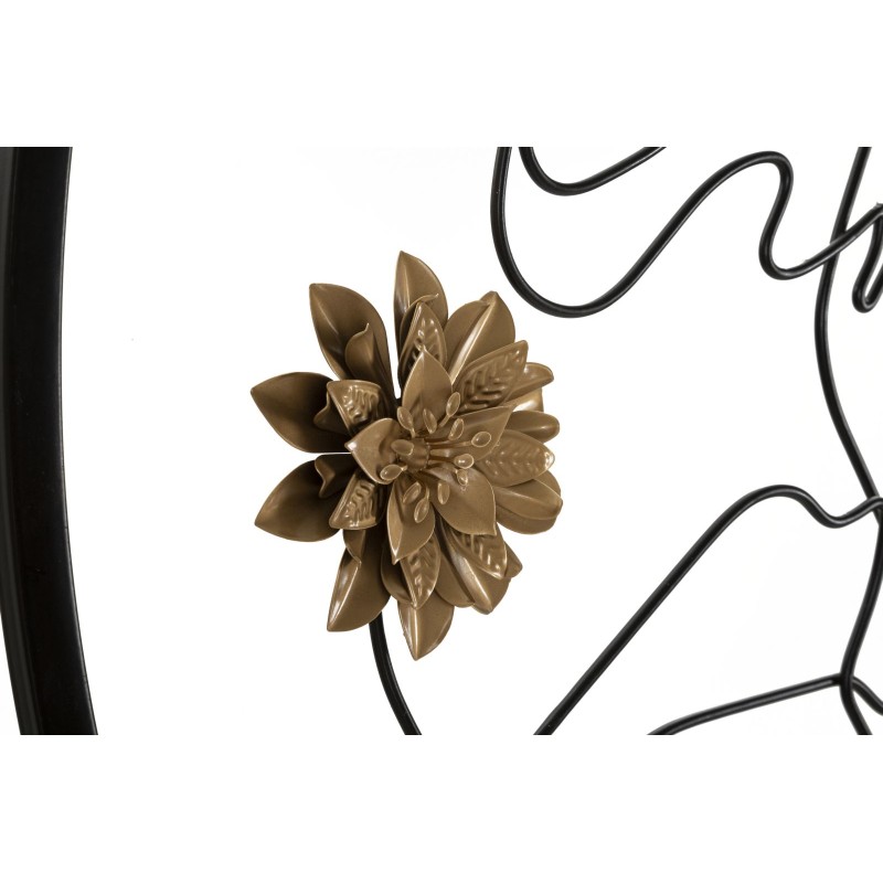 Espejo de pared Melly Ø80x3,8 cm – Minimalismo chic y reflejos luminosos