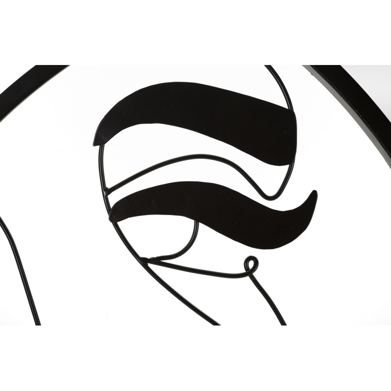 Espejo de pared Melly Ø80x3,8 cm – Minimalismo chic y reflejos luminosos