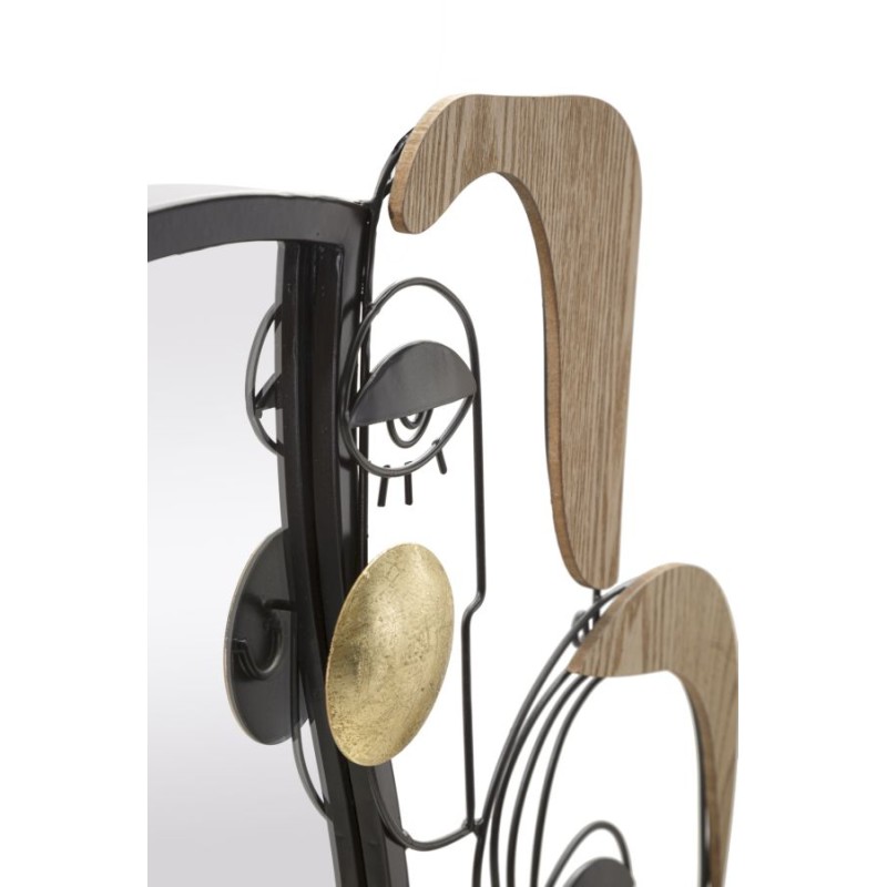 Espejo de pared Assy 83x5x80 cm – Volumen elegante y presencia artística