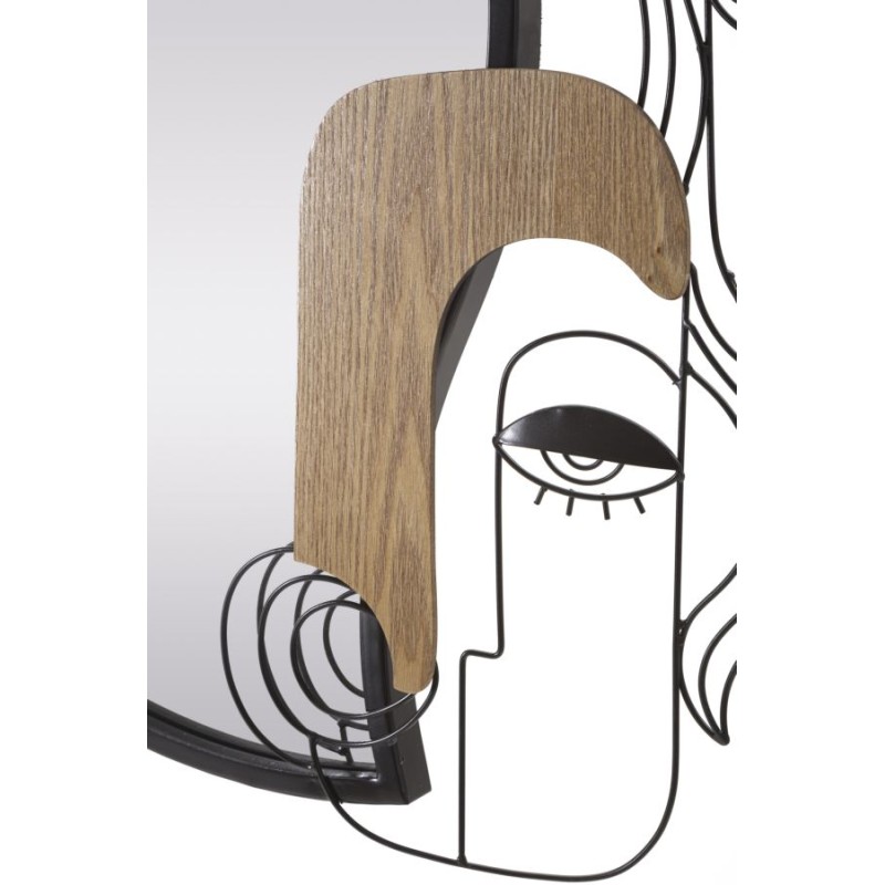 Espejo de pared Assy 83x5x80 cm – Volumen elegante y presencia artística