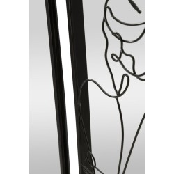 Espejo de pared 40,6 x 3,2 x 70,5 cm – Discreción refinada y estilo contemporáneo