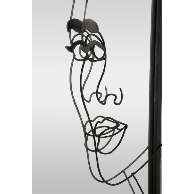 Espejo de pared Eleonor 64,8x3,8x85 cm – Elegancia barroca y majestuoso atractivo