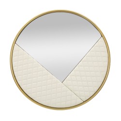 Espejo de pared Sharon Ø80x3 cm – Curvas puras y brillantez de diseño