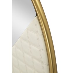 Espejo de pared Sharon Ø80x3 cm – Curvas puras y brillantez de diseño