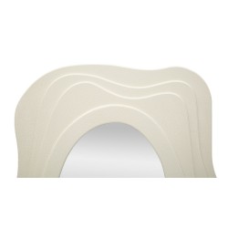 Espejo de pared blanco Dafne 90x4x165 cm – Pureza luminosa y elegancia monumental