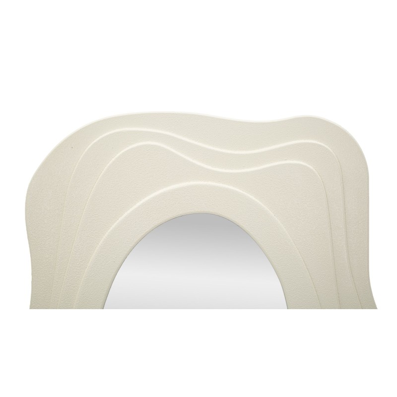 Espejo de pared blanco Dafne 90x4x165 cm – Pureza luminosa y elegancia monumental
