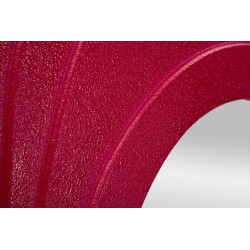 Espejo de pared Dafne fucsia 90x4x165 cm – Color vibrante y sofisticación glamurosa