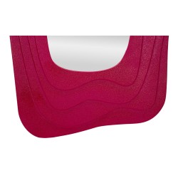 Espejo de pared Dafne fucsia 90x4x165 cm – Color vibrante y sofisticación glamurosa