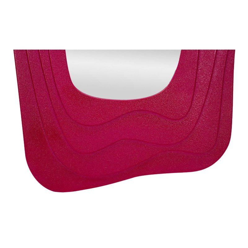 Espejo de pared Dafne fucsia 90x4x165 cm – Color vibrante y sofisticación glamurosa