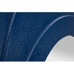 Espejo de pared Dafne, azul, 90x4x165 cm – Tono relajante y aspecto refinado