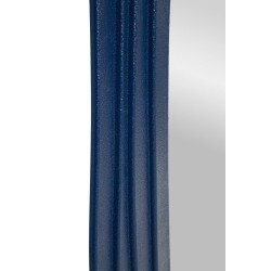 Espejo de pared Dafne, azul, 90x4x165 cm – Tono relajante y aspecto refinado