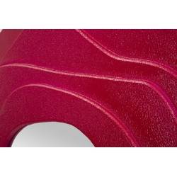 Espejo de pared Dalia fucsia 90x4x97 cm – Un toque femenino y un diseño audaz