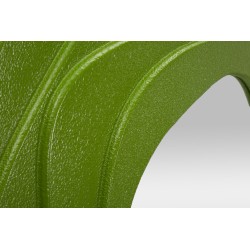 Espejo de pared verde Dalia 90x4x97 cm – Armonía botánica y modernidad elegante