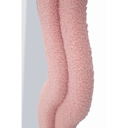 Espejo de pared con forma de osito de peluche rosa, 60 x 4 x 160 cm (espejo: 39 x 137 cm) – Un encanto delicado y un diseño únic