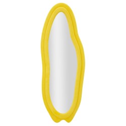 Espejo de pared amarillo Chanel 60x4x160 cm – Color vibrante y elegancia refinada