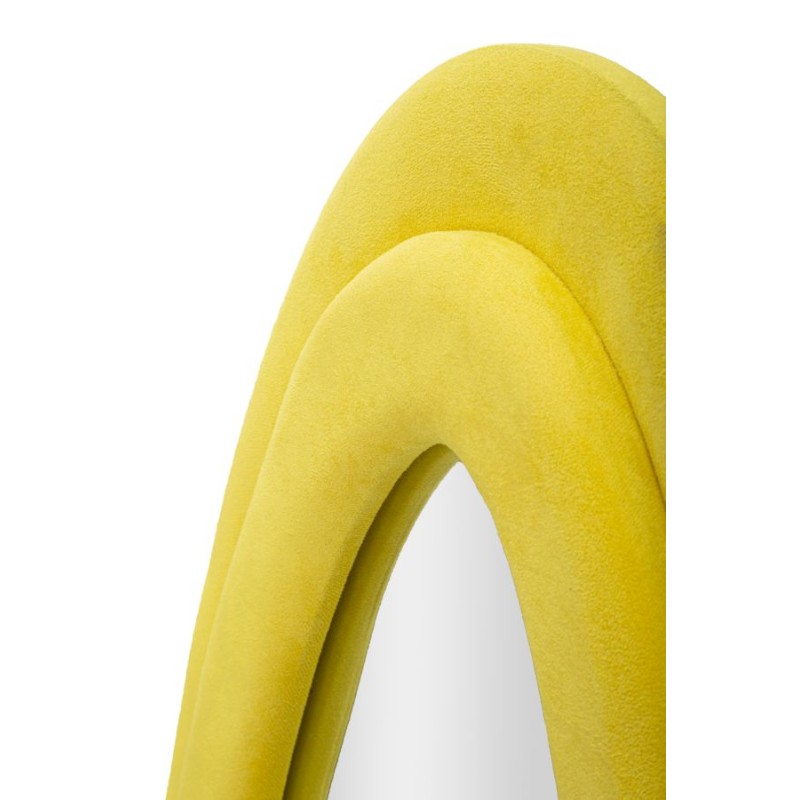 Espejo de pared amarillo Chanel 60x4x160 cm – Color vibrante y elegancia refinada