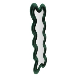 Espejo de pared Monica, verde, 58x4x160 cm – Elegancia natural y presencia armoniosa