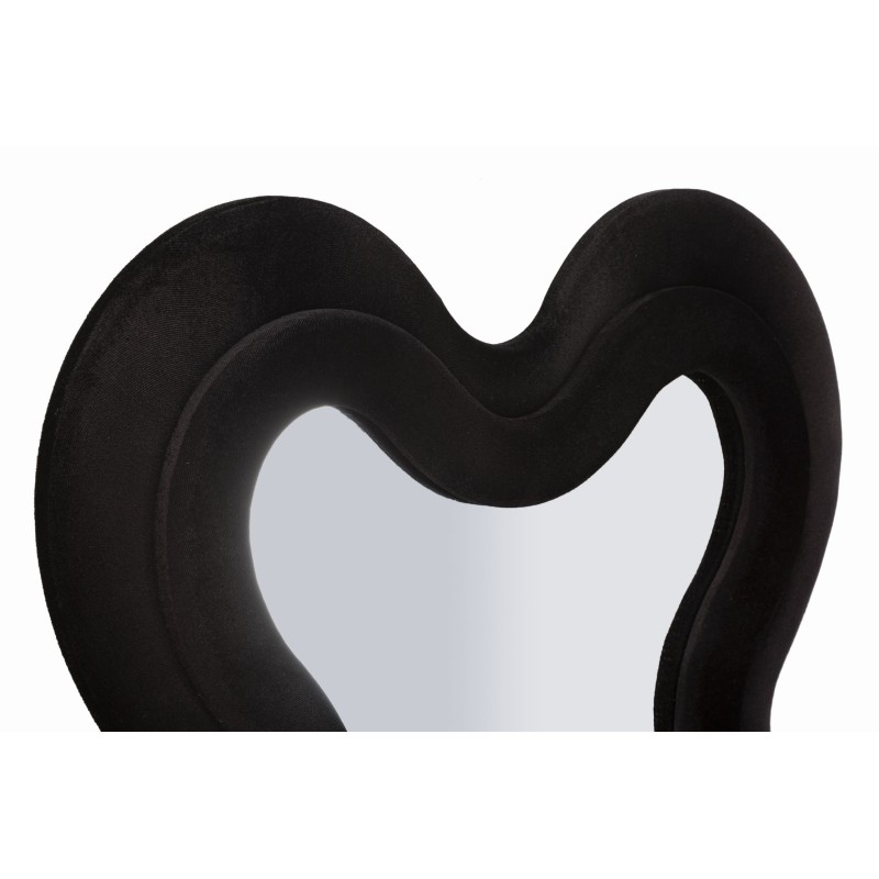 Espejo de pared Monica Black 58x4x160 cm (espejo 39x124 cm) – Diseño elegante e intenso, a la vez que discreto.