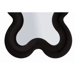 Espejo de pared Monica Black 58x4x160 cm (espejo 39x124 cm) – Diseño elegante e intenso, a la vez que discreto.