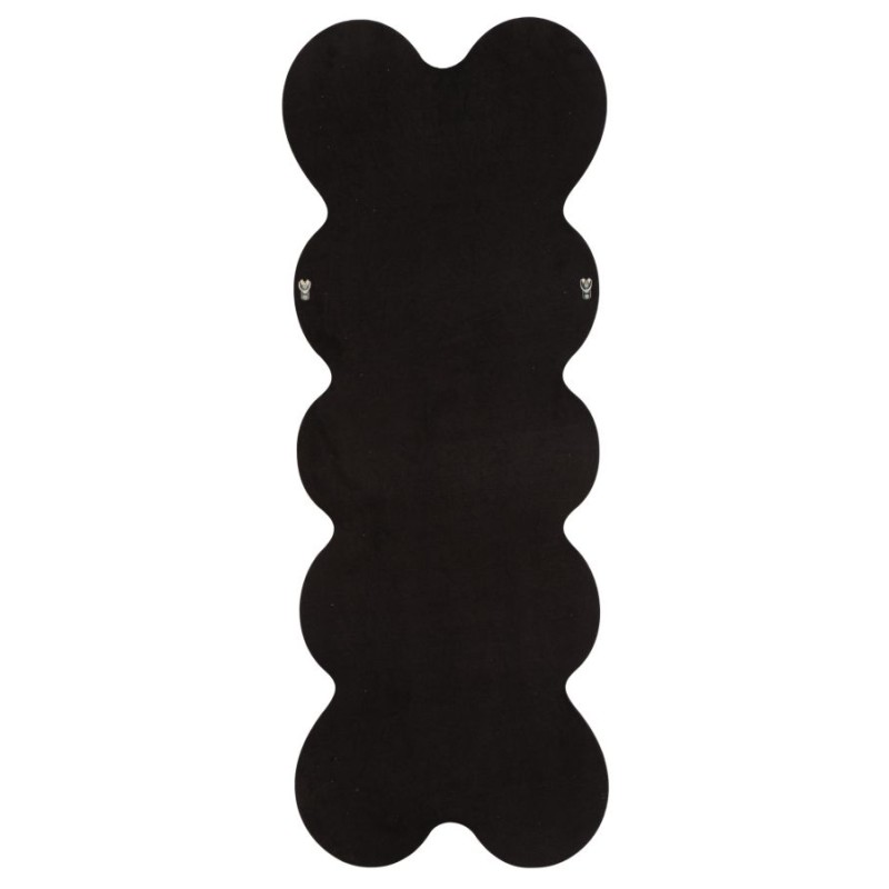 Espejo de pared Monica Black 58x4x160 cm (espejo 39x124 cm) – Diseño elegante e intenso, a la vez que discreto.