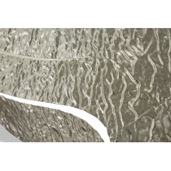 Espejo de pared cuadrado Aury 74x7x79 cm – Forma geométrica y elegancia lujosa