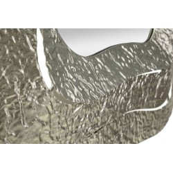 Espejo de pared cuadrado Aury 74x7x79 cm – Forma geométrica y elegancia lujosa