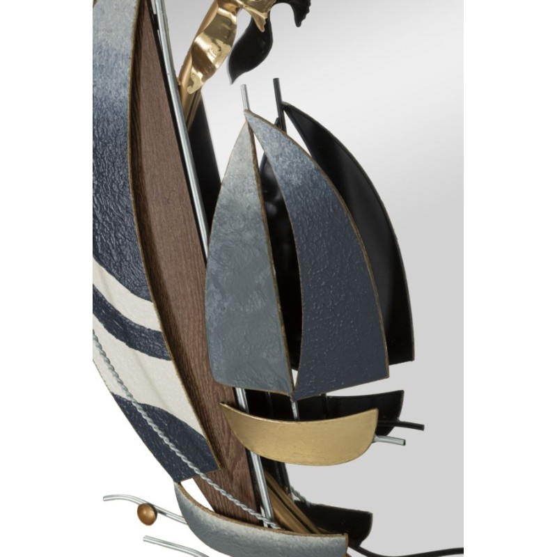 Espejo de pared Vele 71x8x64 cm – Líneas modernas y aspecto sofisticado