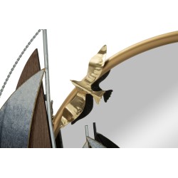 Espejo de pared Vele 71x8x64 cm – Líneas modernas y aspecto sofisticado