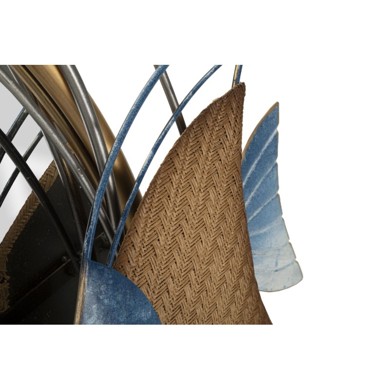 Espejo de pared marino 68x5x67 cm – Armonía clásica y reflejos elegantes