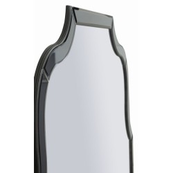 Espejo de pared Ankara, gris, 85x1x100 cm (espejo 78x93 cm) – Diseño minimalista y contemporáneo