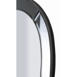 Espejo de pared Ankara, gris, 85x1x100 cm (espejo 78x93 cm) – Diseño minimalista y contemporáneo