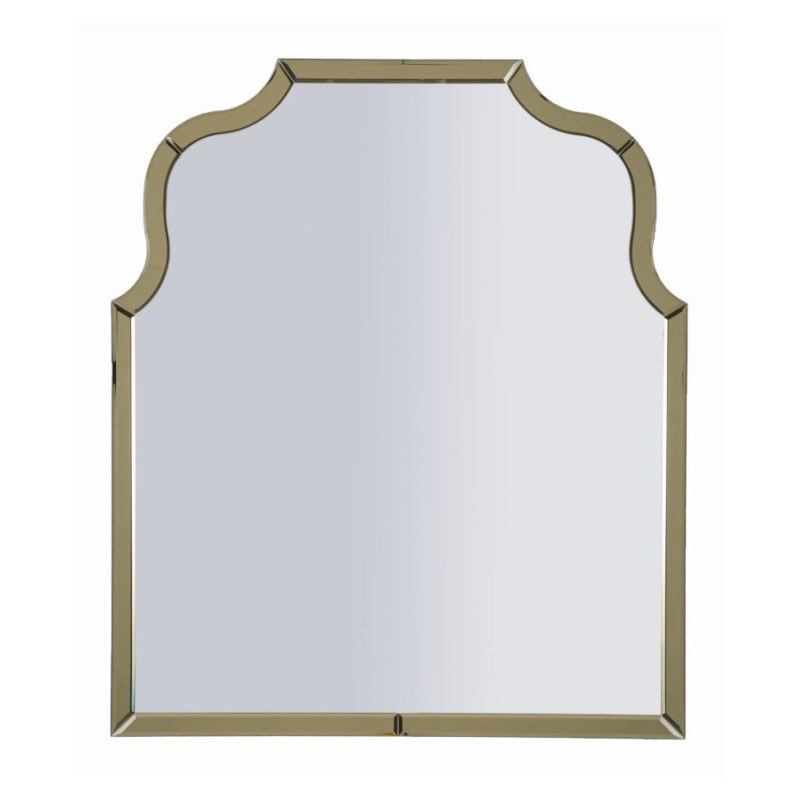 Espejo de pared Ankara dorado (78 x 93 cm) – Lujo, prestigio y brillo dorado