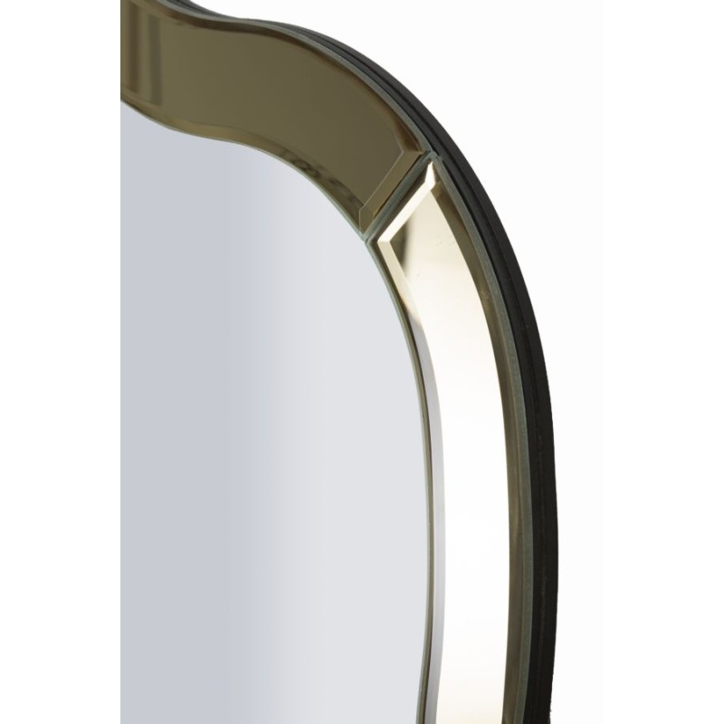 Espejo de pared Ankara dorado (78 x 93 cm) – Lujo, prestigio y brillo dorado