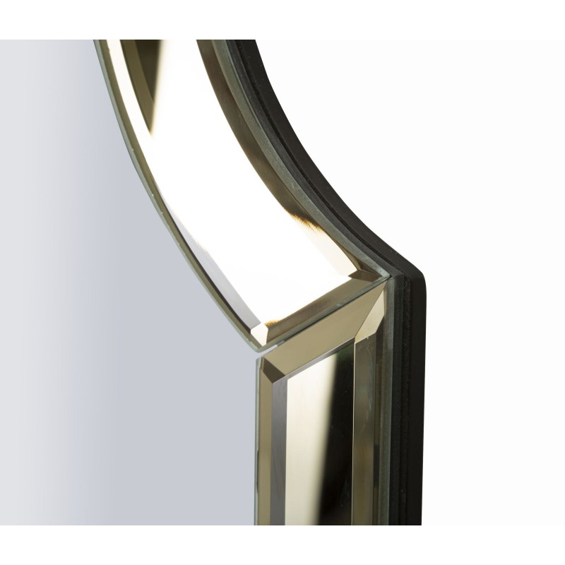 Espejo de pared Ankara dorado (78 x 93 cm) – Lujo, prestigio y brillo dorado